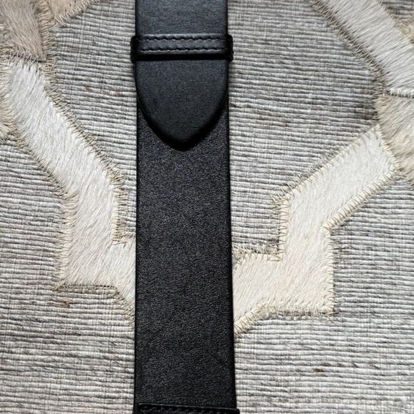 Burberry The Barrel Leather & Canvas Cyan White Small Shoulder Bag - Picture 10 of 14